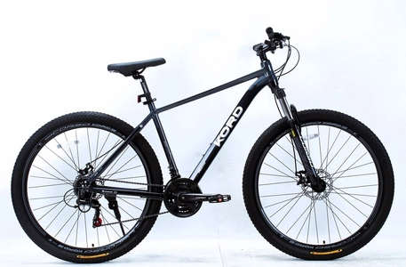 Велосипед 29 AL Corso «KORD» KR-29065 алюміній 19", (к-т SHIMANO) чорно-графітовий