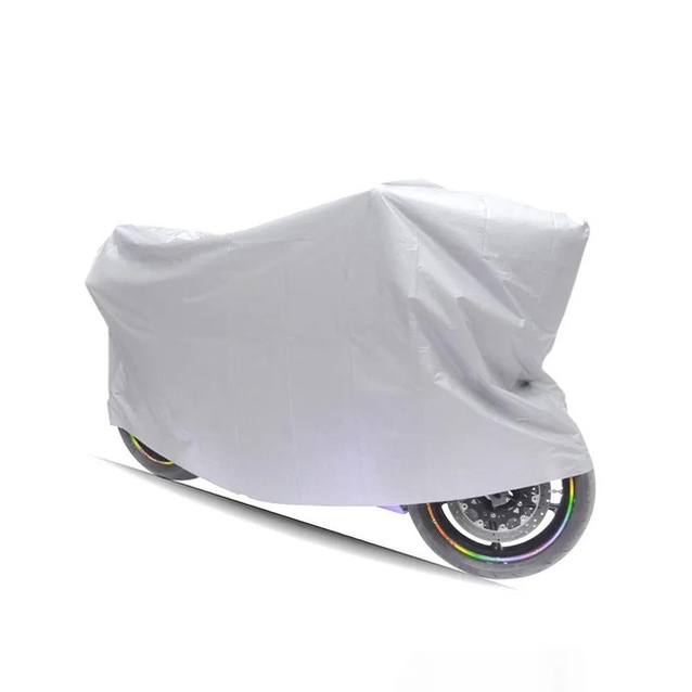 Чохол дощовик на скутер, сірий XXL фото westvelo.com