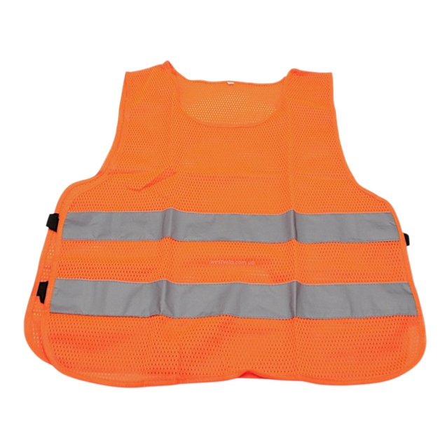 Жилет безпеки світловідбиваюча сітка, S (53*48см) помаранчева фото westvelo.com