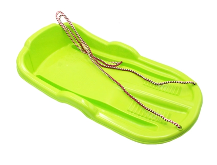 Льодянка "Сніжинки" (санки) зі шнурком салатова