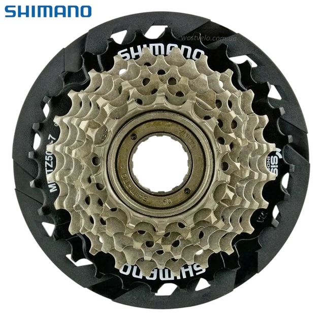 Зірка задня різьбова 7-рик SHIMANO TZ-500 з захистом (14-28T)