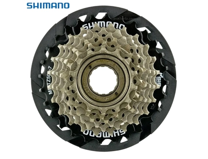 Зірка задня різьбова 7-рик SHIMANO TZ-500 з захистом (14-28T)