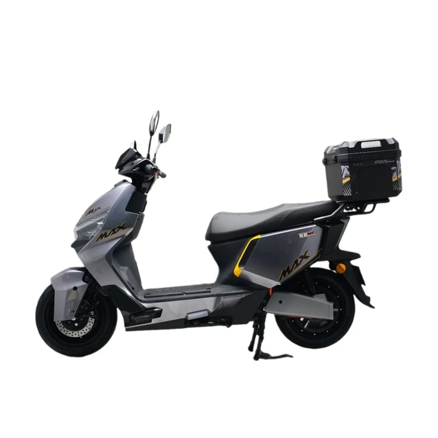Електроскутер Garow «L850» GR-4480, двигун 2999W, акумулятор 72V 48Ah літій-залізо-фосфатний, сірий, колеса 12" фото westvelo.com