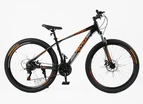 Велосипед 29 AL Corso «AMG» MG-29033 алюміній 17", (к-т SHIMANO) чорно-помаранчевий фото westvelo.com