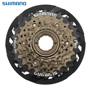 Зірка задня різьбова 6-рик SHIMANO TZ-500 з захистом (14-28T)