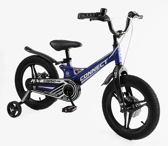 Дитячий велосипед 16 MG Corso «CONNECT» MG-16221, магнієва рама, синій