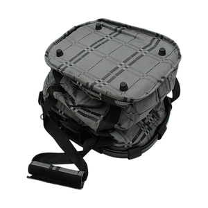 Сумка-кошик на руль KLS Shopper,(36/32/28см) сірий