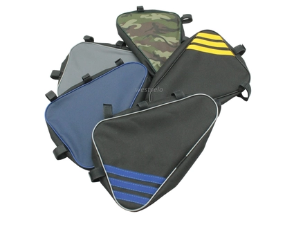 Сумка на раму трикутна color mix XXL