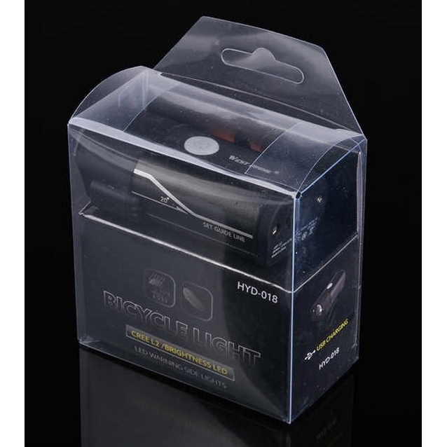 Фара №018 HYD-018 LED з акумулятором, AL корпус, на usb зарядку фото westvelo.com