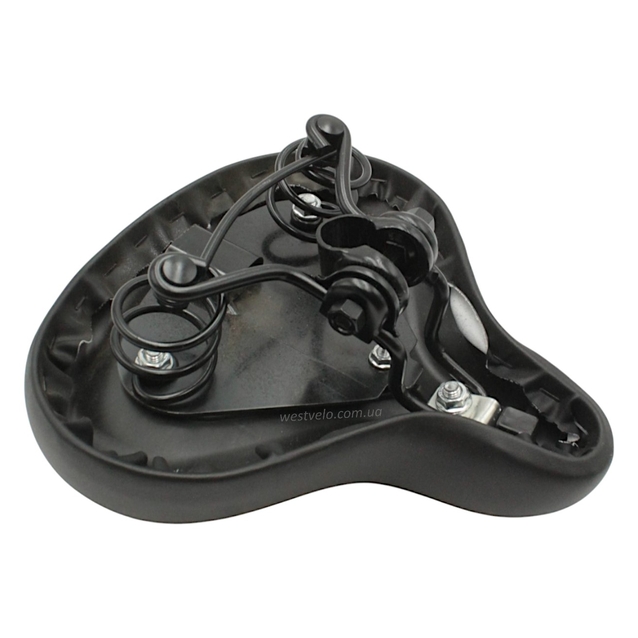 Сідло на пружинах, А-1 чорне фото westvelo.com