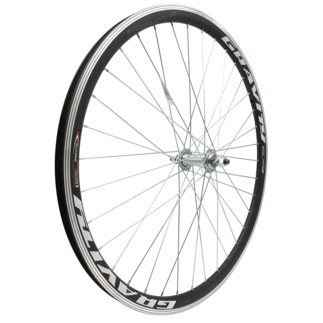 Колесо 26 перед, обід 2-ний чорний, вт. ST. на віночках фото westvelo.com