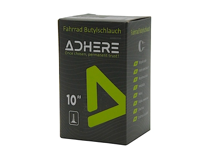 Камера 10 прямий ніпель AV 20mm ADHERE (10-2) (на електросамокат) (TR4A-20)