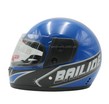 Мото шолом, закритий (XS 53-54) F2 "BAILIDE" , синій глянець (825-2) фото westvelo.com