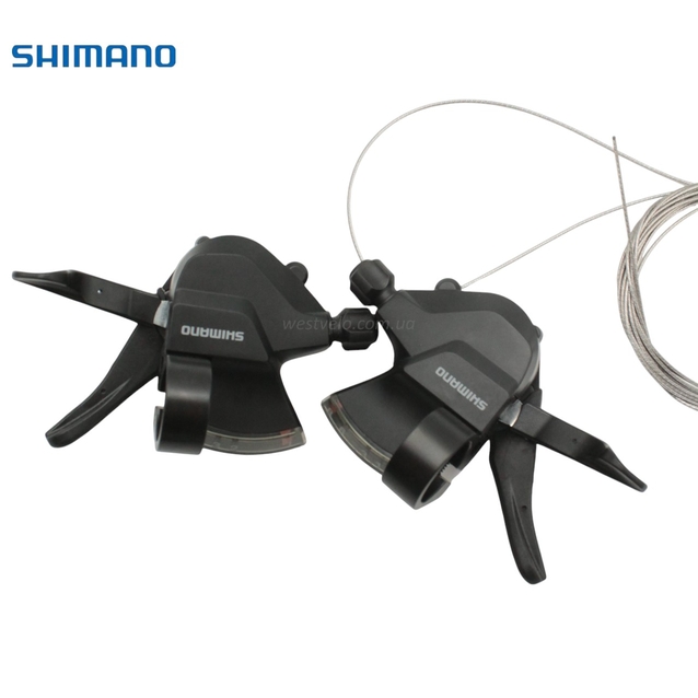 Манетки 3+8 шв.(пів автомат) SHIMANO (SL-M315) фото westvelo.com
