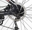 Велосипед 29 AL Corso «CYBER» CB-29531 алюміній 19", (к-т SHIMANO) чорно-червоний фото westvelo.com