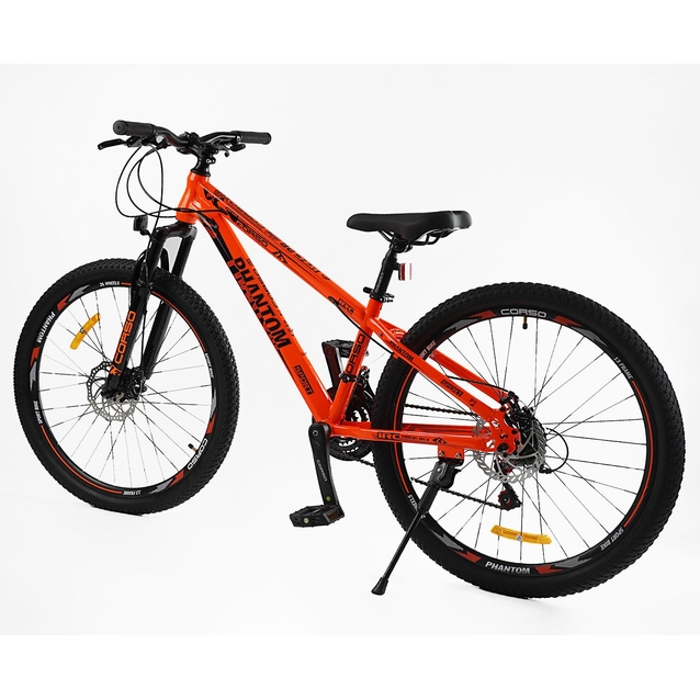 Велосипед 26 ST Corso «PHANTOM» PH-26847 сталь 13", (к-т SunRun) помаранчевий фото westvelo.com