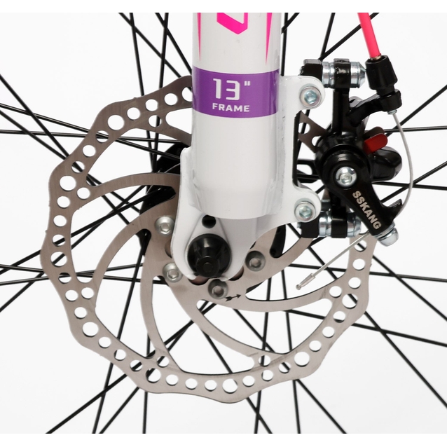 Велосипед 26 AL Corso «MERCURY» MR-26579 алюміній 13", (к-т SHIMANO) рожевий фото westvelo.com
