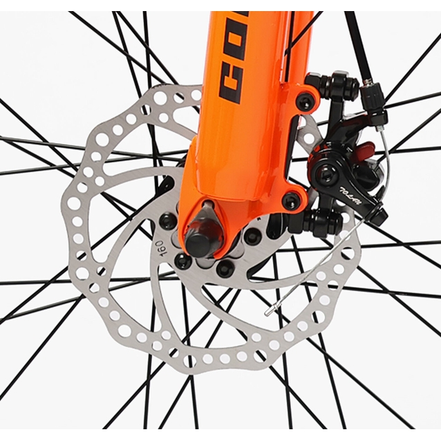 Велосипед 26 AL Corso «PROJECT»  RJ-26361 алюміній 13", (к-т SunRun) графітово-помаранчевий фото westvelo.com