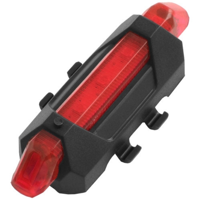 Мигалка зад №918 DC-918, з акумулятором, на usb зарядку,червона фото westvelo.com