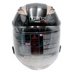 Мото шолом, відкритий (L) "IBK" B02 чорний глянцевий фото westvelo.com
