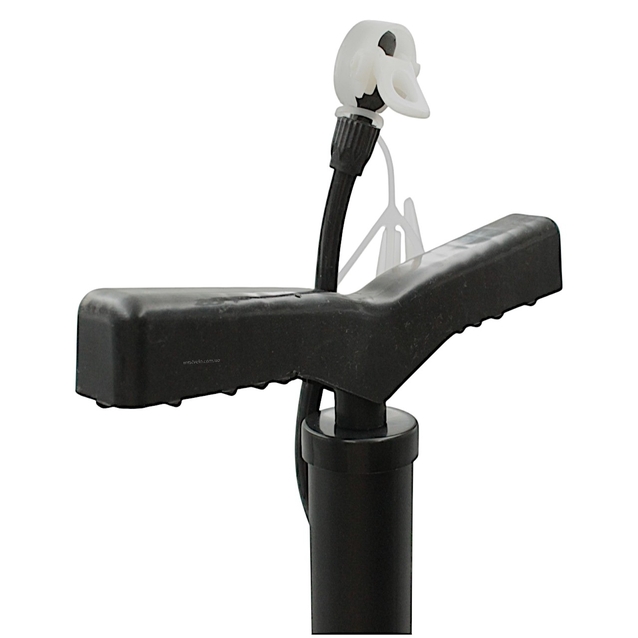 Насос авто алюмінієвий чорний D29 L520 довгий (під ромашку) фото westvelo.com