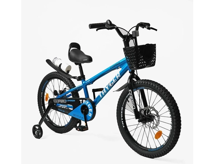 Дитячий велосипед 20 AL Corso «TAYGER»  TG-29916 алюмінієва рама, дискові гальма, синій