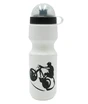 Фляга 650 ml пластмасова біло-чорна фото westvelo.com