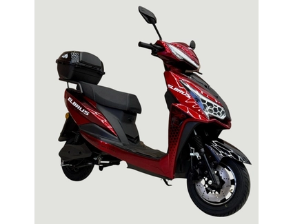 Електроскутер Corso «GTS-RR» LB-907096, двигун 2000W, акумулятор 72V 30Ah літій-залізо-фосфатний, червоний, колеса 10"