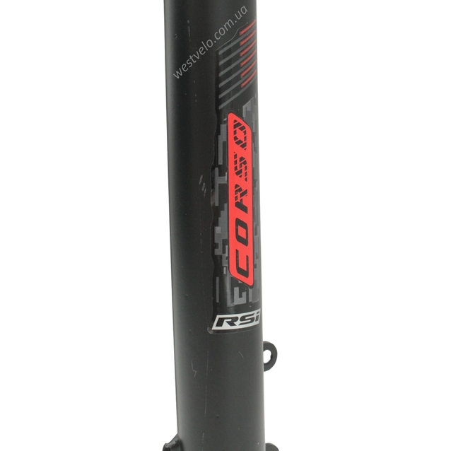 Вилка 27.5 аморт. безрізьб CORSO (962), чорна, disk, шток Ø28.6 L-200mm