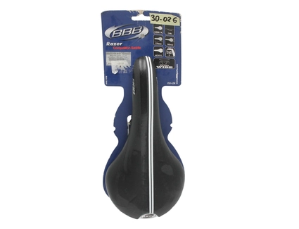 Сідло мтв BBB BSD-63W Razer mircrofiber CrMo (270х140мм) чорний