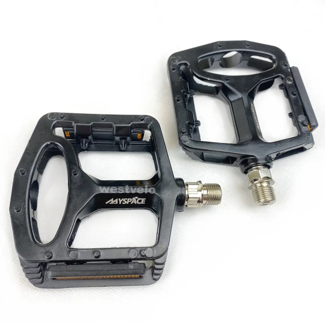 Педалі алюміній MYSPACE, чорні фото westvelo.com