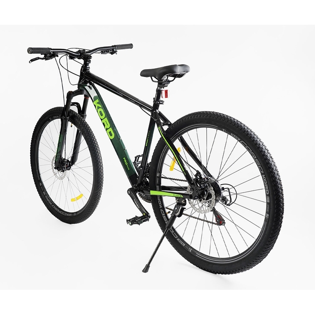 Велосипед 29 AL Corso «KORD» KR-40682 алюміній 19", (к-т SHIMANO) зелено-салатовий