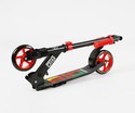 Самокат дитячий 2-х колісний, PU Best Scooter «RIO» 88505 червоний, Ø145mm, передній амортизатор, AL гальмо