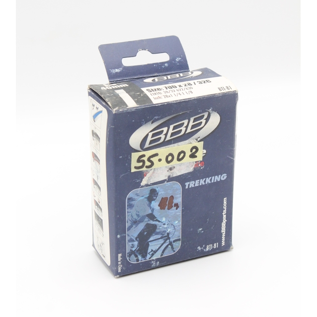 Камера турист 28. довгий ніпель AV 40mm BBB (28-32 622-630) фото westvelo.com