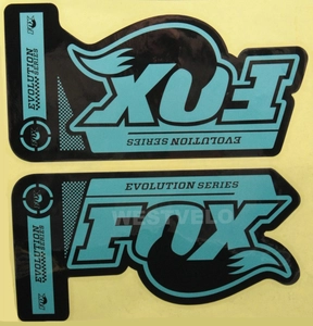 Наклейки на вилку. FOX EVOLUTION "прінт 14"