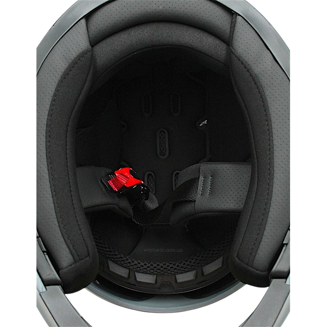 Мото шолом, трансформер (M) "90" сірий матовий, вмонтовані окуляри фото westvelo.com