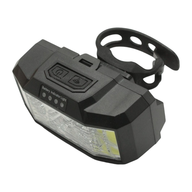 Фара usb JS-912 LED, знімний акумулятор 18650 (мАг), USB Type-C фото westvelo.com