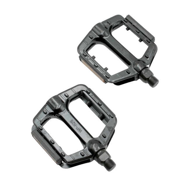 Педалі алюміній NECO WP-625 (120Х100), чорні фото westvelo.com