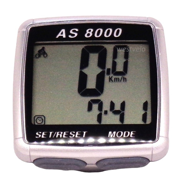 Велокомп'ютер ASSIZE 8000 безпровідний фото westvelo.com