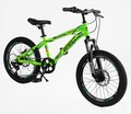 Велосипед 20 ST Corso «SPIRIT» ST-20622 сталь 12", (к-т SHIMANO) салатовий фото westvelo.com