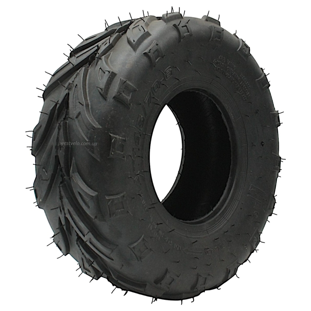 Покришка на квадроцикл  "6" 145/70-6 прот. ялинка фото westvelo.com