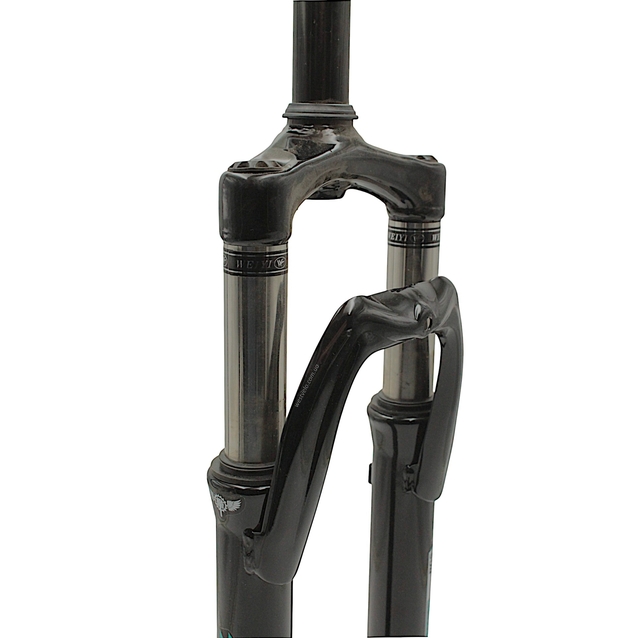 Вилка 26 аморт. безрізьб. Ø28.6mm disk L-210mm CORSO «INTENSE» (469) чорна фото westvelo.com