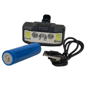 Фара (Type-C) JS-912 LED, знімний акумулятор (18650 6800мАг)