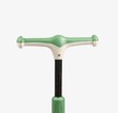 Самокат дитячий 3-х колісний Skyper TY-8911-23 зелений, колеса PU Ø125mm/40mm зі світлом, музика та підсвічування платформи, кермо складне фото westvelo.com