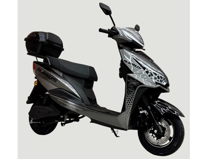 Електроскутер Corso «GTS-RR» LB-408024, двигун 2000W, акумулятор 72V 30Ah літій-залізо-фосфатний, графітовий, колеса 10"