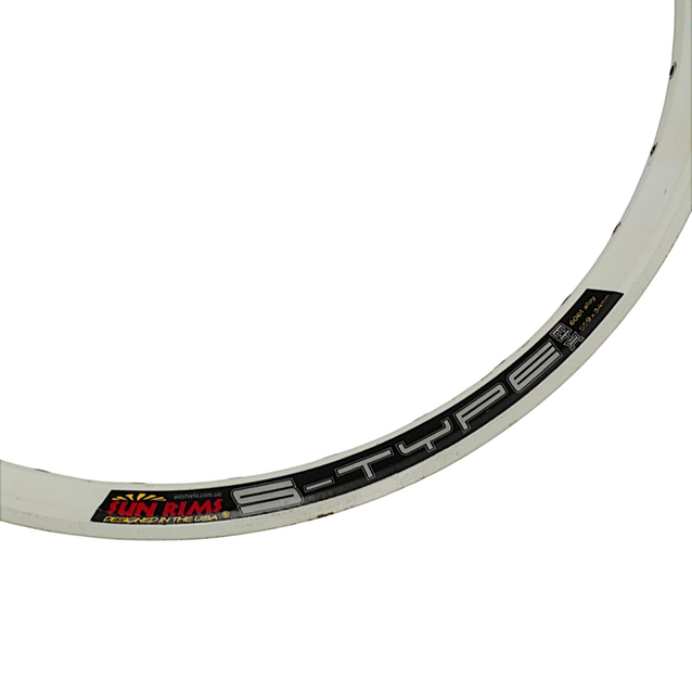 Обід 26 подвійний білий пістонований SUN RIMS S-type 36H 36 спиць (під диск.гальма) 559-34 фото westvelo.com