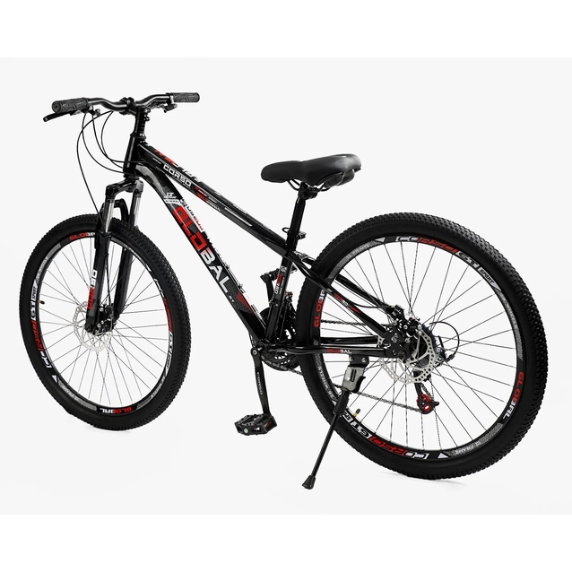 Велосипед 26 ST Corso «GLOBAL» GL-26608 сталь 13", (к-т Saiguan) чорний фото westvelo.com