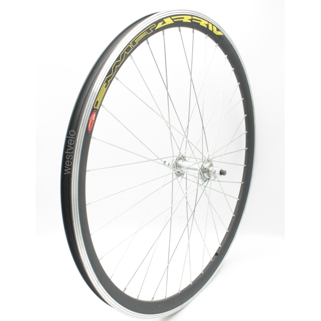 Колесо 28-29 перед, обід 2-ний чорний, втулка ST. на віночках фото westvelo.com