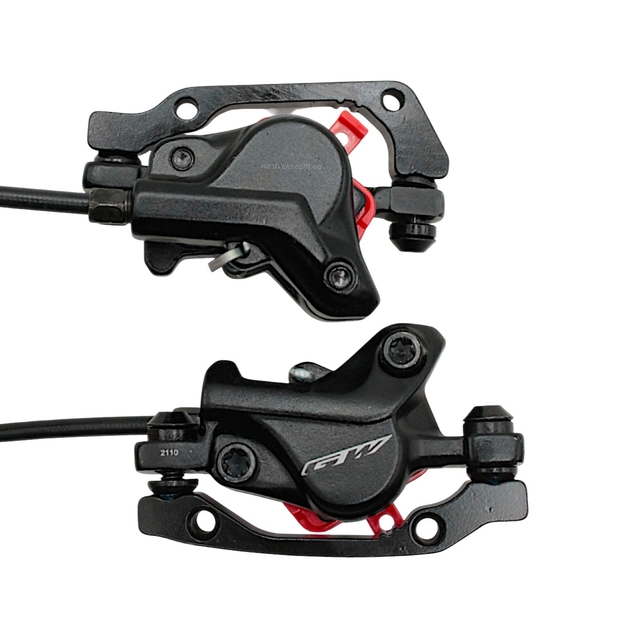 Гідравлічні гальма LOGAN GW (зад R/1660мм + перед F/880мм) ротор Ø160мм фото westvelo.com