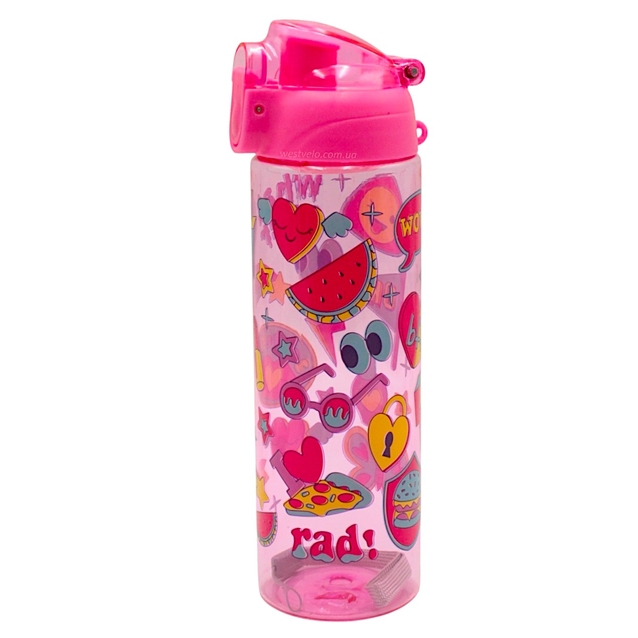 Фляга 700 ml "2cute 4you' пластмасова, рожева фото westvelo.com